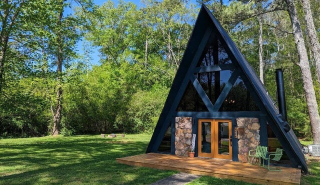 A-Frame Cabin for Family Nature Getaways