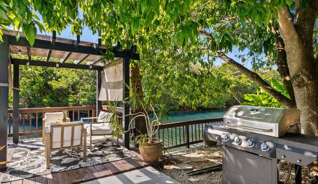 Backyard Oasis Waterfront Pool Paddle Board