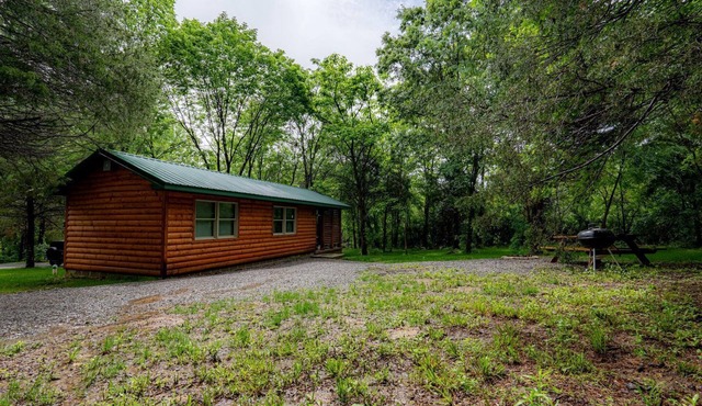Beautiful Cabin with Hot-tub in Herod, Illinois