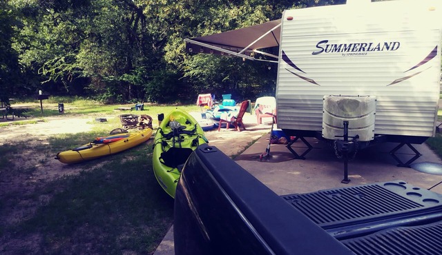 Cederhill State Park travel trailer