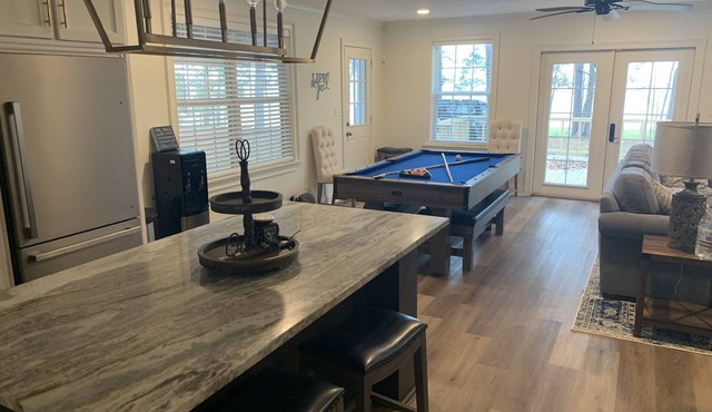 Completely Updated Waterfront Escape with a Hot Tub Ready For Family and Friends