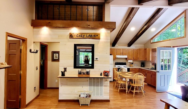 Cozy Cabin with Firepit, Central A/C in Sylva