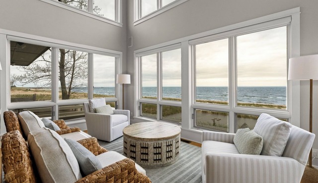 Exclusive Lakefront Luxury | Lighthouse views | Long walks on beach