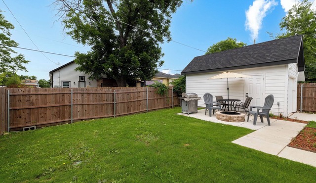 Fenced Yard, Fire Pit, Gated Parking + Workspace