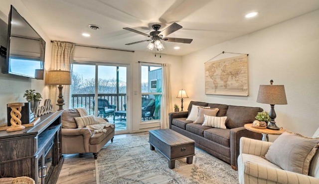 Fish & Hike On-Site! Pet-Friendly Branson Condo