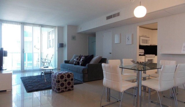 Fully Furnished Condo with Direct Access to Beach