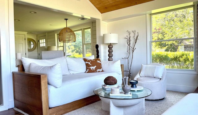 Hamptons Sweeping Waterfront Views, Magnificent Sunrises, Steps from Beach