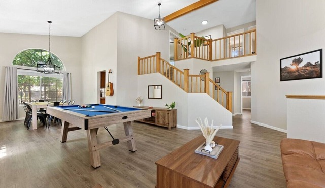 High Desert Haven Pool Table Garden Oasis & Gazebo