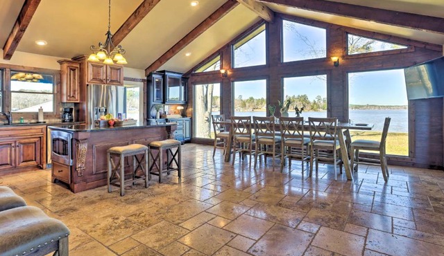 Lay Lake Access & Views: Expansive Shelby Home!