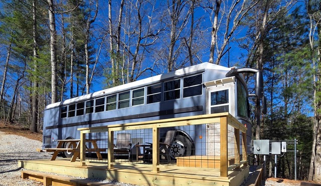 Lazy T Cabins - The Skoolie