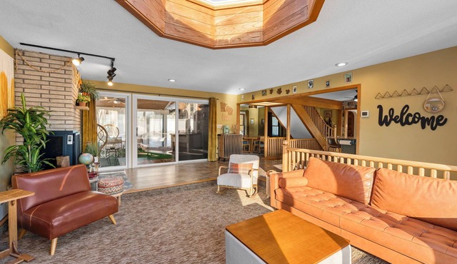 Mid-Century Modern Home w/Sauna & Bar