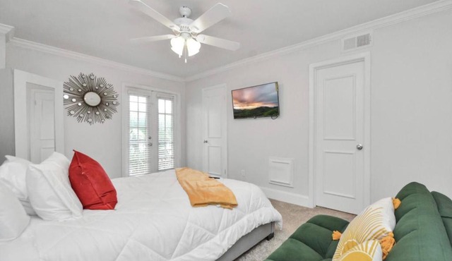 Modernized Private Master suite
