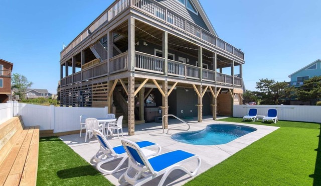 OCS2 HeatedSalt-WaterPool,Hot Tub,Steps to Beach