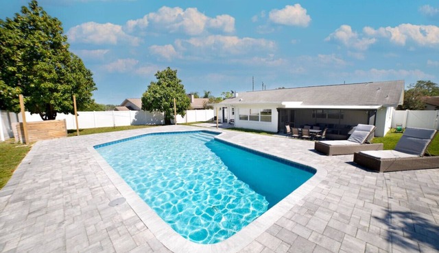 Paradise pool home- 5 Min Universal & 13 min Disney