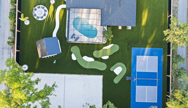 Pickleball. Sand Volleyball. Heated Pool. Mini Golf.