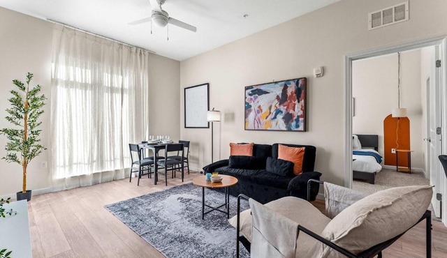 Riviere 2BR Apartment Pet Friendly Oasis Sleeps 6 Close to Epic Universe Pool & Gym