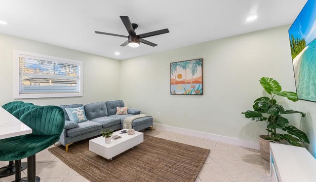 Shark Tank Cocoa Beach - 2 Connected Units - Steps to Beach - Walkable to Dining, Bars and Shops