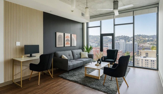 Sleek 2BR Apt | Pool + Easy Downtown Access 86