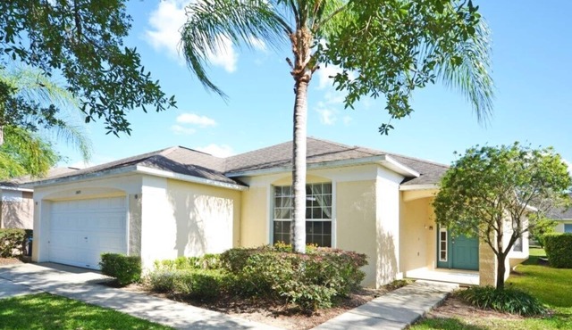 South facing pool home with games room - gated community