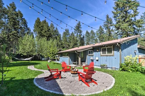 Spacious Whitefish Getaway: Hike, Ski, Bike & More