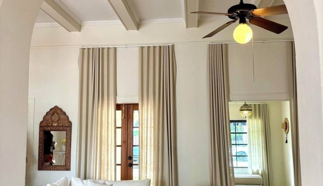 Spanish Beauty in upscale Coconut Grove, Miami! Best location on Elegant St.