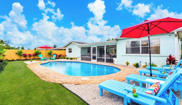 Tropic Htd Pool Home Lanai, Billiards, Ping Pong