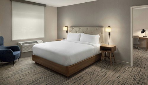 Suite, 1 King Bed with Sofa bed (Mobility/Hearing Accessible, Tub)
