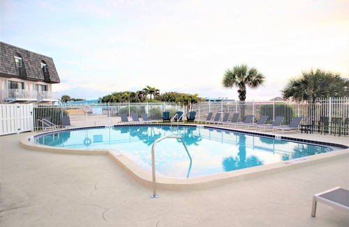 Avon By The Sea Condo | Coastal Escape: Luxe Condo with Ocean Views, Rooftop Deck & Heated Pool!